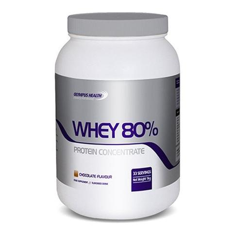 Olympus Health 80% Whey Protein Concentrate 1kg for £8